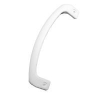 Ручка холодильника Атлант 775373400400 (белая, изогнутая)