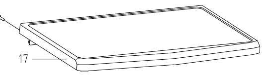 Верхняя крышка стиральной машины Атлант 730515600300