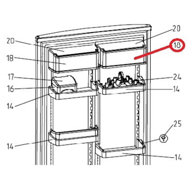 Крышка емкости (301543108300)