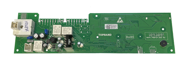 Модуль электронный МАС107-3 стиральной машины Атлант 908081400118