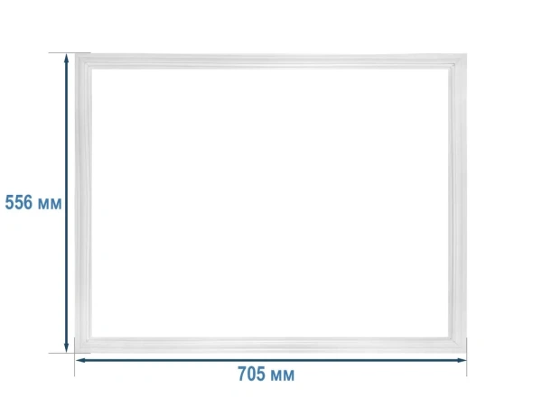 Уплотнитель двери холодильного отделения для холодильника 769748901526