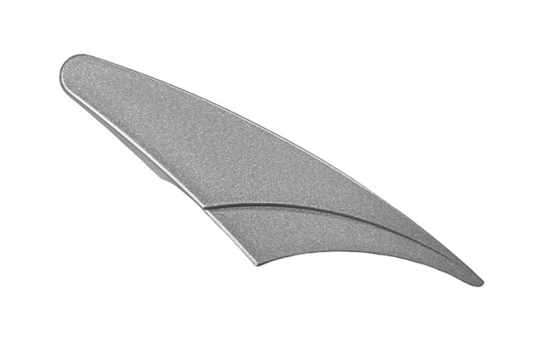 Накладка ручки НОВАЯ ВОЛНА холодильника Атлант 775378400102, серебро